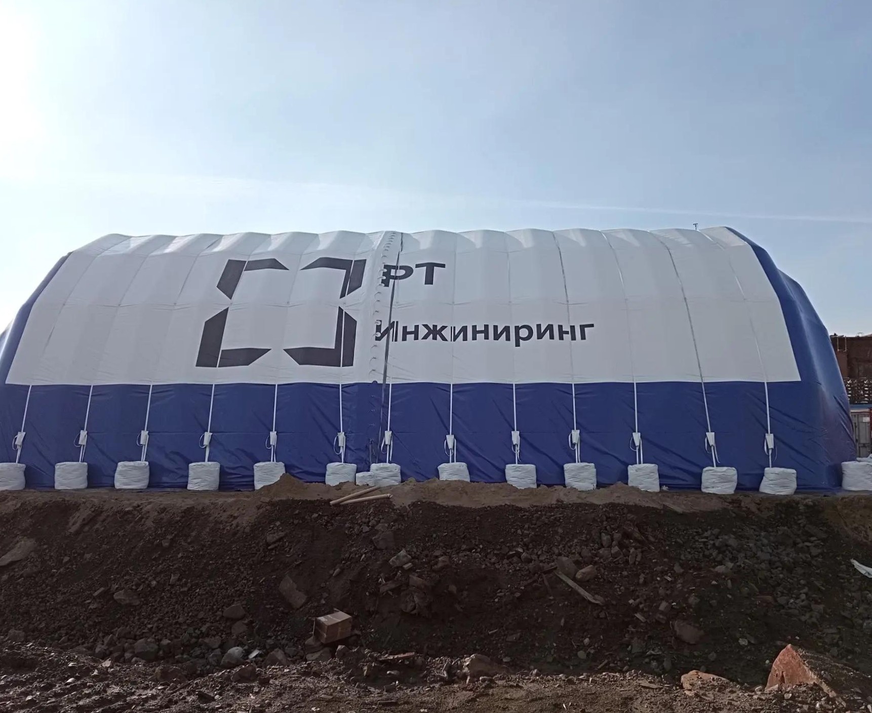 Мобильный пневмоангар в Норильске